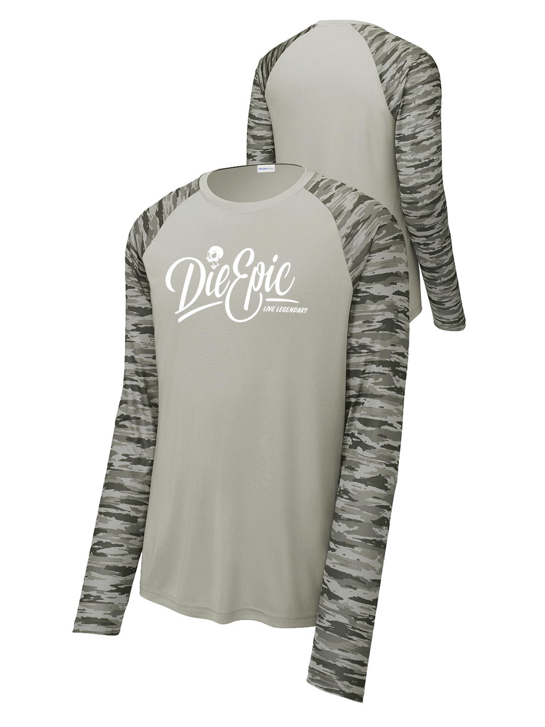 MULTICOLOR Die Epic Drift Camo Long Sleeve Tee