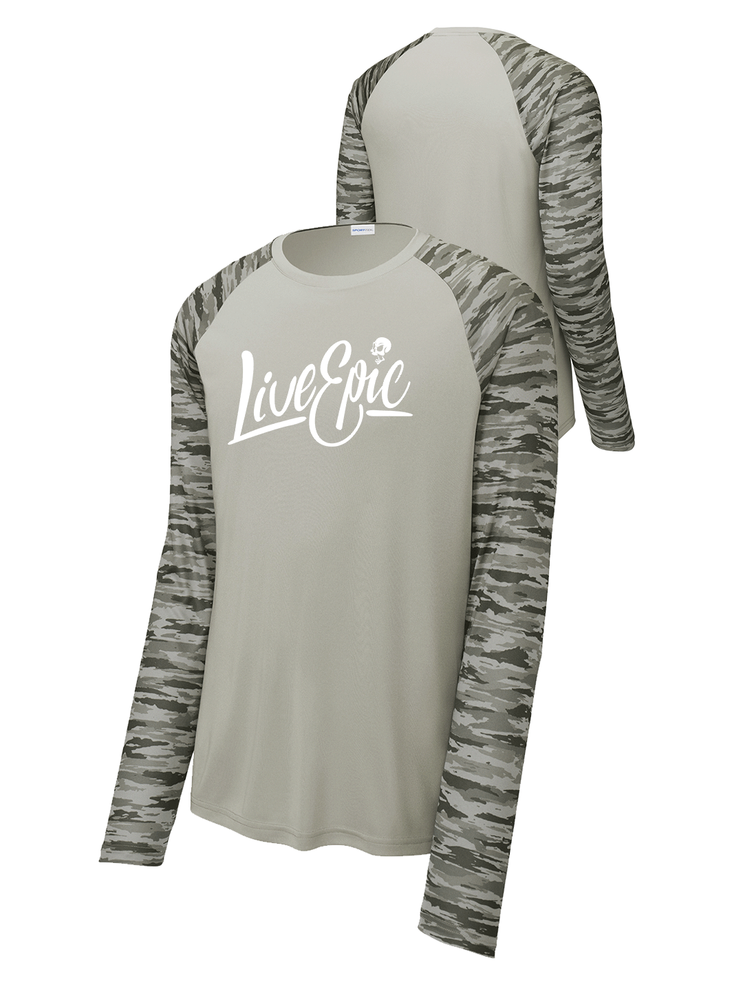 MULTICOLOR Die Epic Drift Camo Long Sleeve Tee