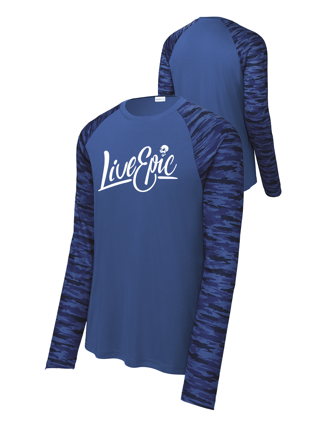 MULTICOLOR Die Epic Drift Camo Long Sleeve Tee