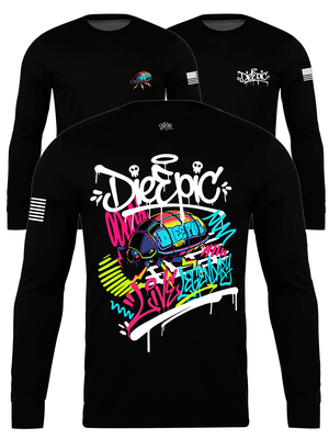 [MULTICOLOR] Die Epic Urban Beatle Custom Long Sleeve Jersey