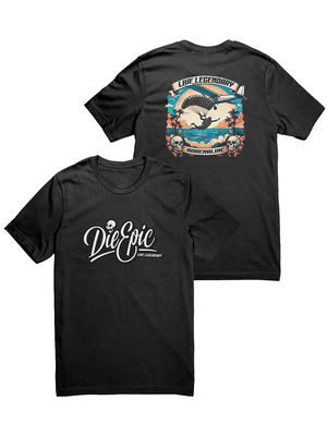 Front and Back Die Epic Exclusive Summer Skydive Shirt
