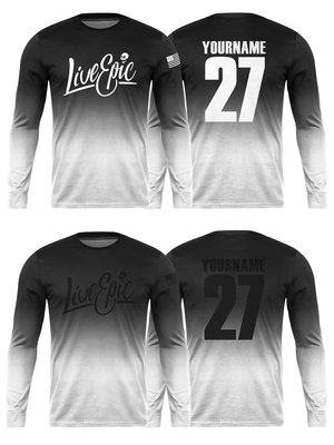 [MULTICOLOR] Live Epic Phantom Wash Custom Long Sleeve Jersey