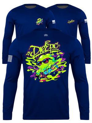 [MULTICOLOR] Die Epic Urban Slime Custom Long Sleeve Jersey