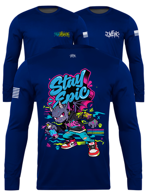 [MULTICOLOR] Die Epic Urban Writer Custom Long Sleeve Jersey