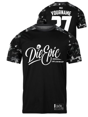 Die Epic Mission Ready Custom Short Sleeve Jersey