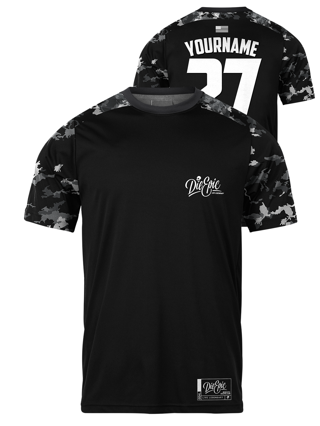 Die Epic Mission Ready Custom Short Sleeve Jersey