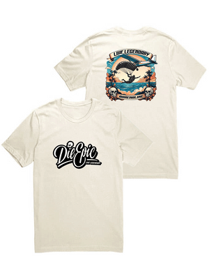 Front and Back Die Epic Exclusive Summer Skydive Shirt