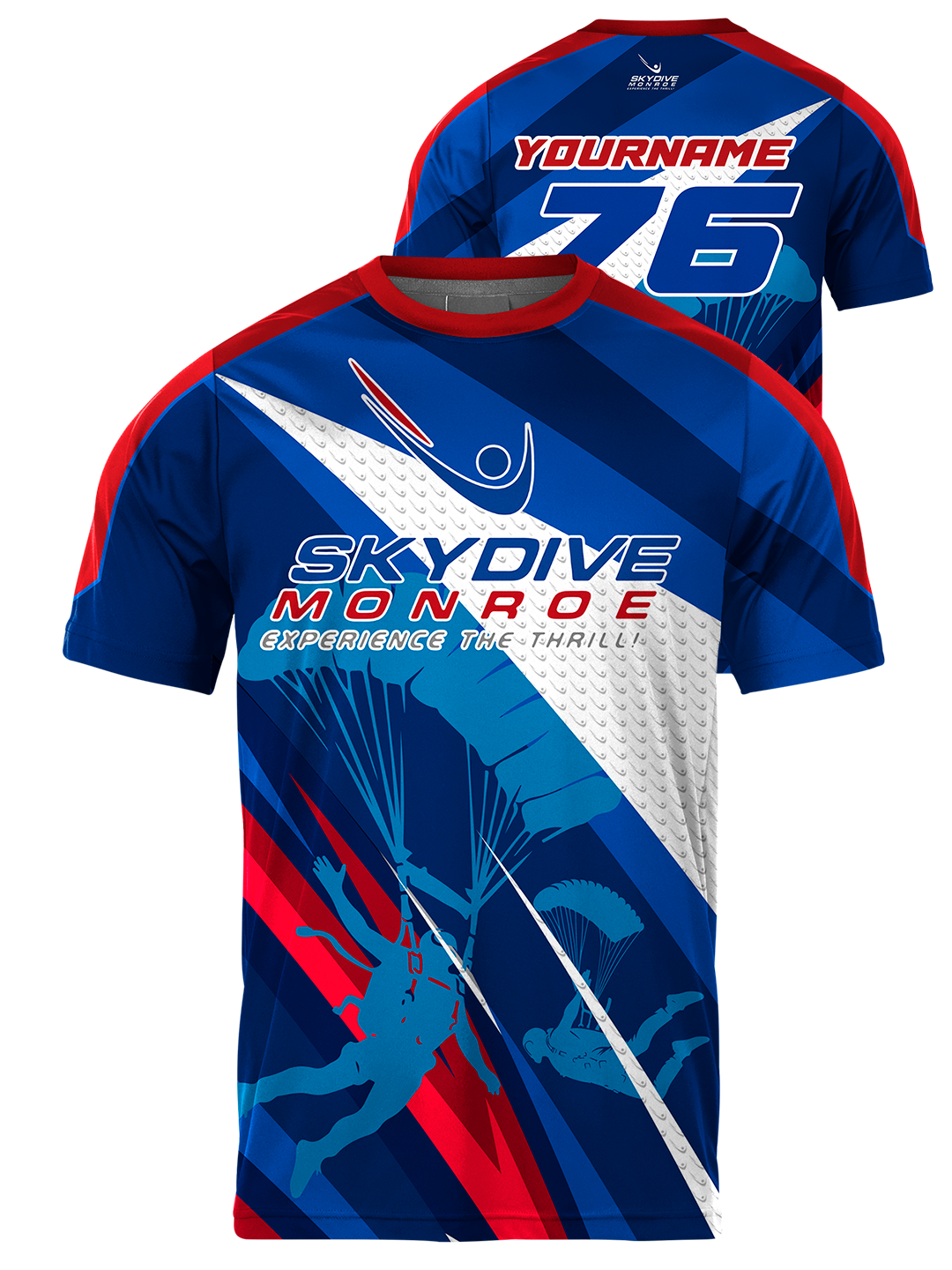 Skydive Monroe 2026 Custom Short Sleeve Jersey