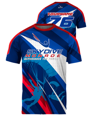 Skydive Monroe 2026 Custom Short Sleeve Jersey