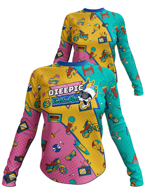 Die Epic Women Bubblegum 90's Long Sleeve Jersey