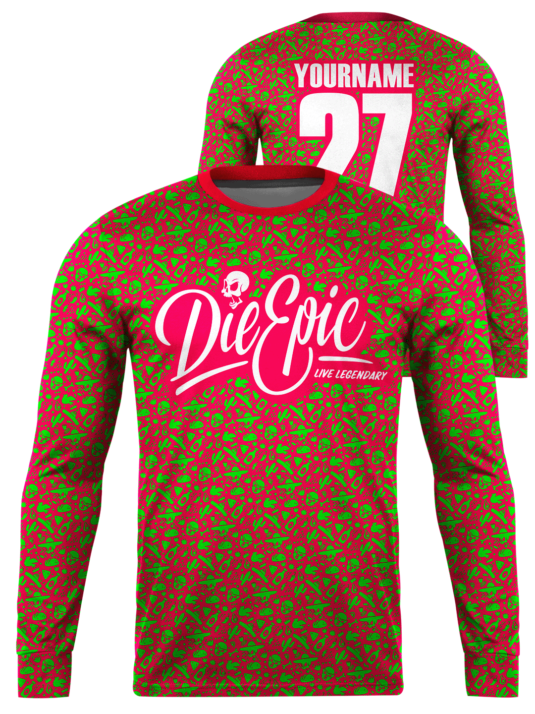 Epic El Machín Red Custom Jersey