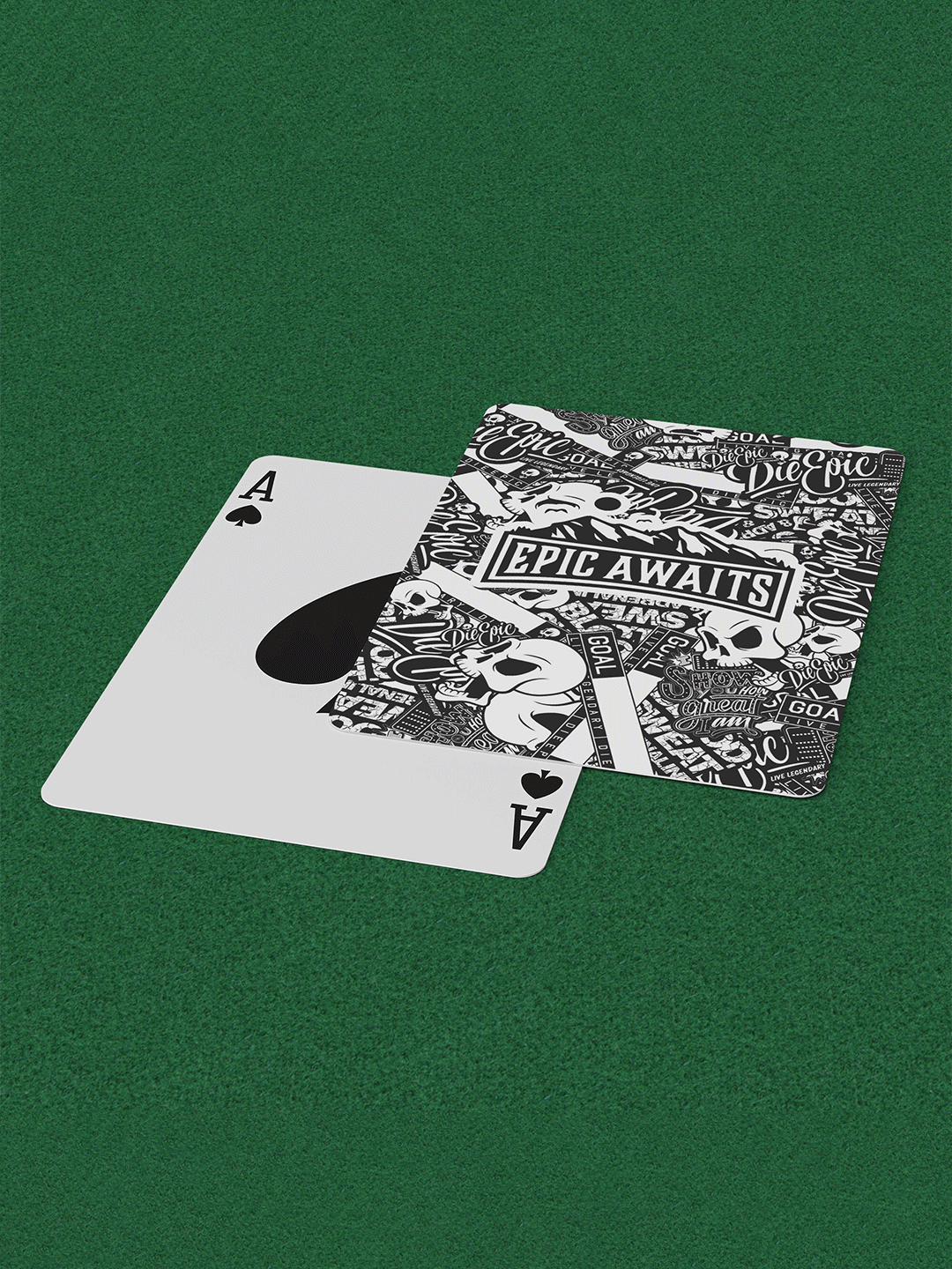 Epic Awaits Playing Cards