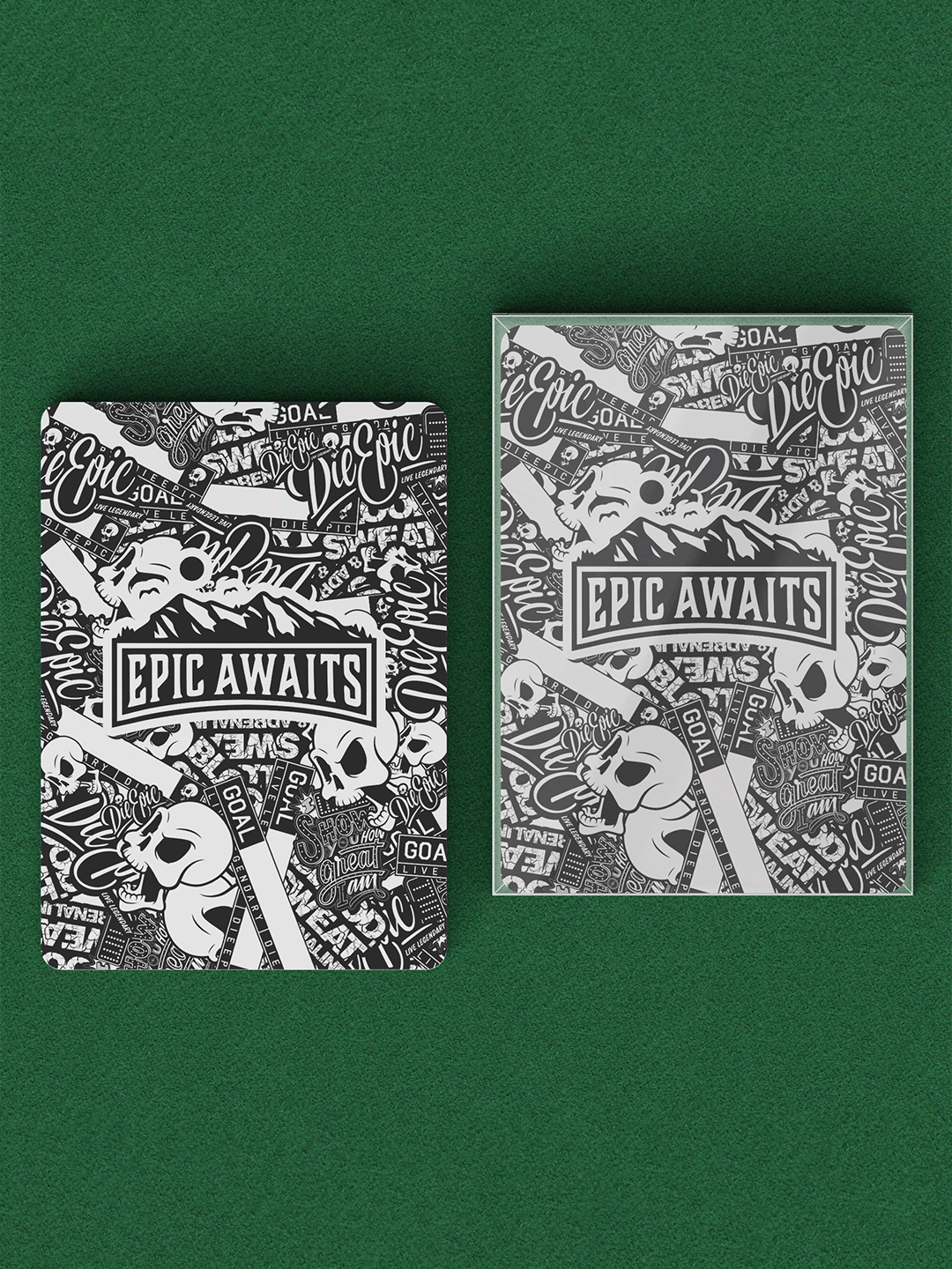 Epic Awaits Playing Cards