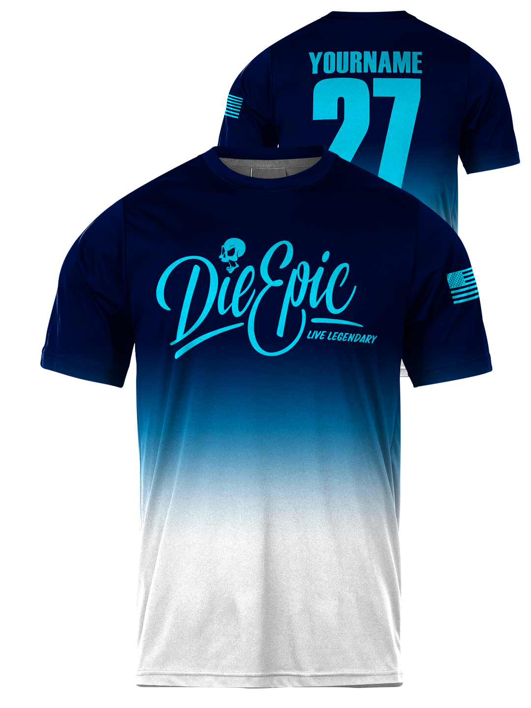 [MULTICOLOR] Die Epic Phantom Wash Custom Short Sleeve Jersey