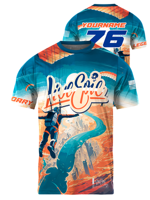 Live Epic Panoramic Custom Short Sleeve Jersey