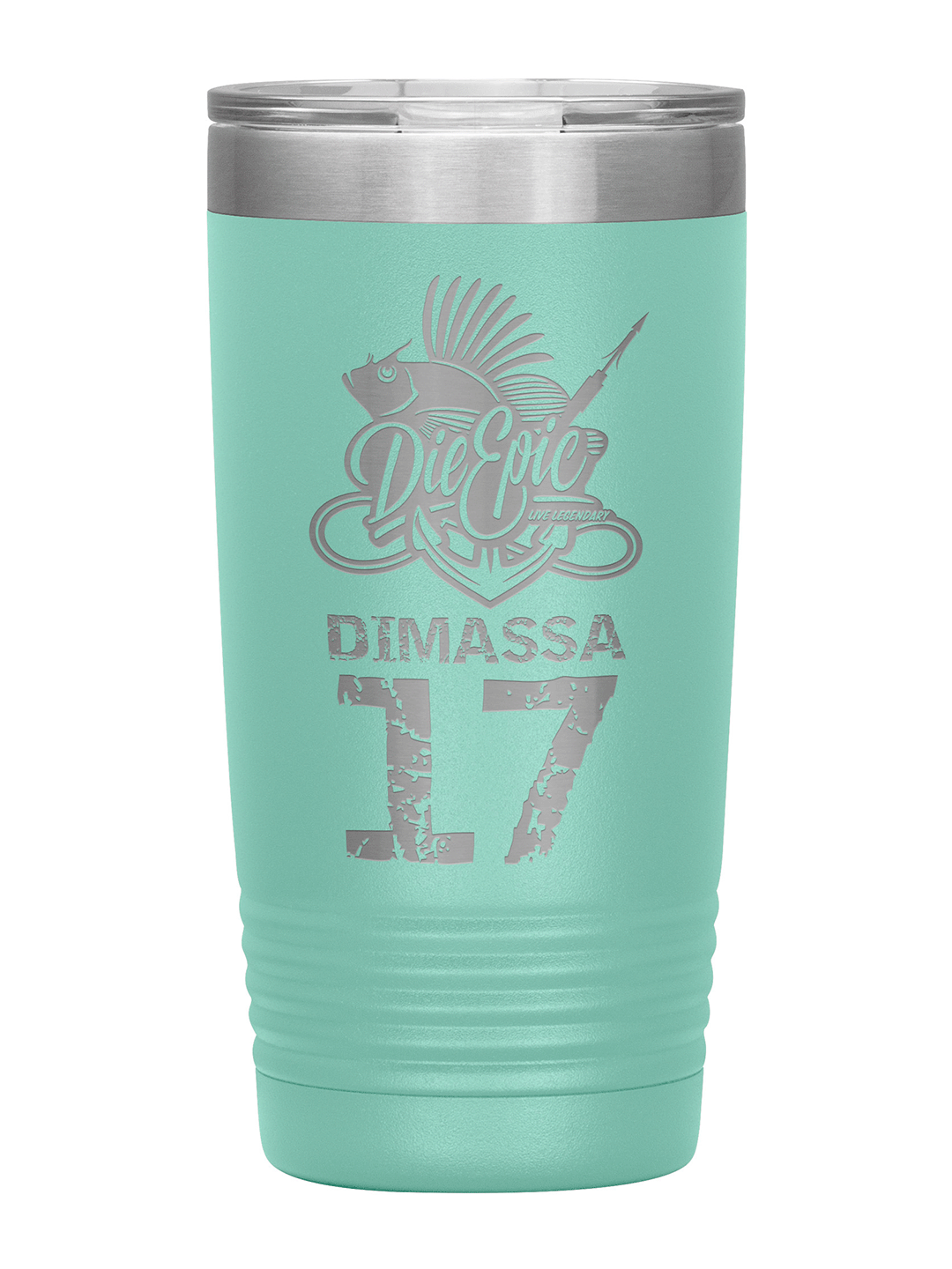 [multicolor] Personalized Fish Epic 20oz Insulated Tumbler