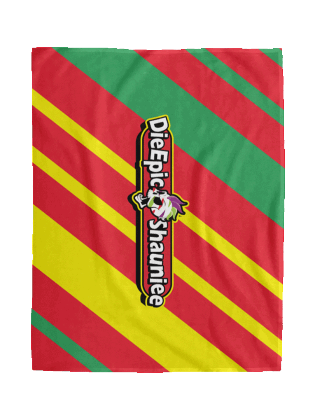 [USA ONLY] Fruity Stripes Shauniee Cozy Plush Fleece Blanket MBM 60x80