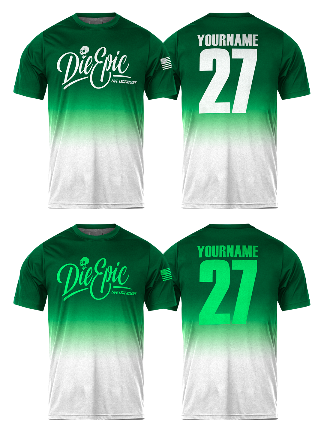 [MULTICOLOR] Die Epic Phantom Wash Custom Short Sleeve Jersey