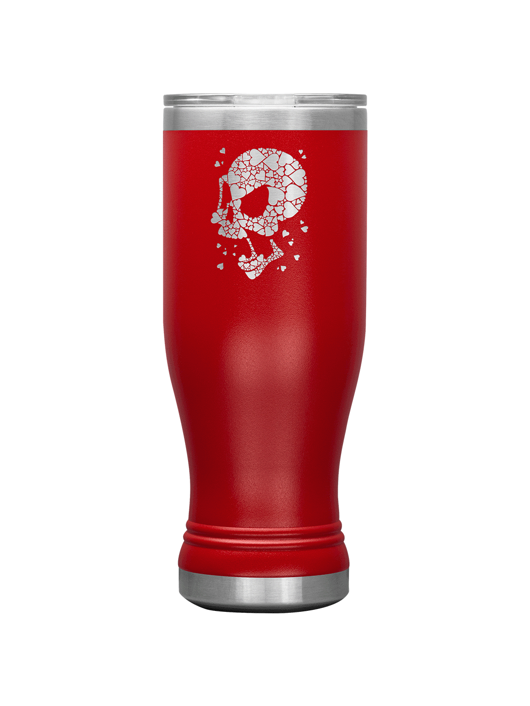 Heart Burst Skull Boho 20oz Tumbler