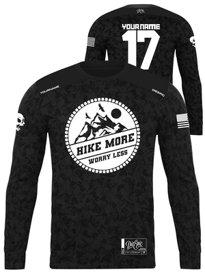 Hike More Worry Less Custom Jersey