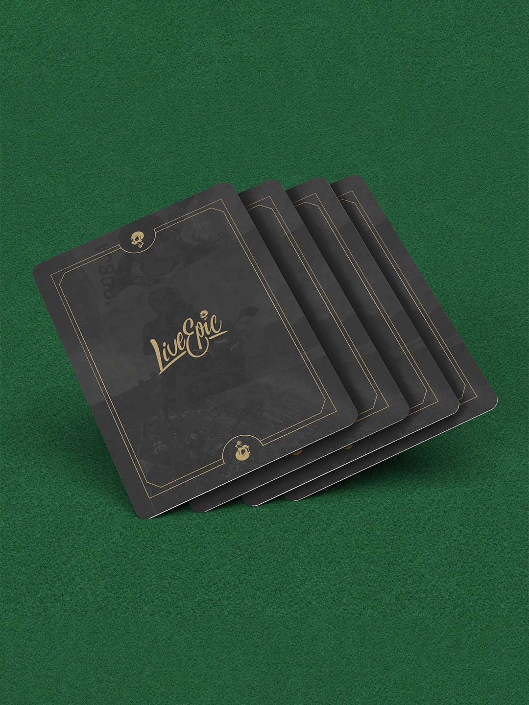 Live Epic Adrenaline Playing Cards