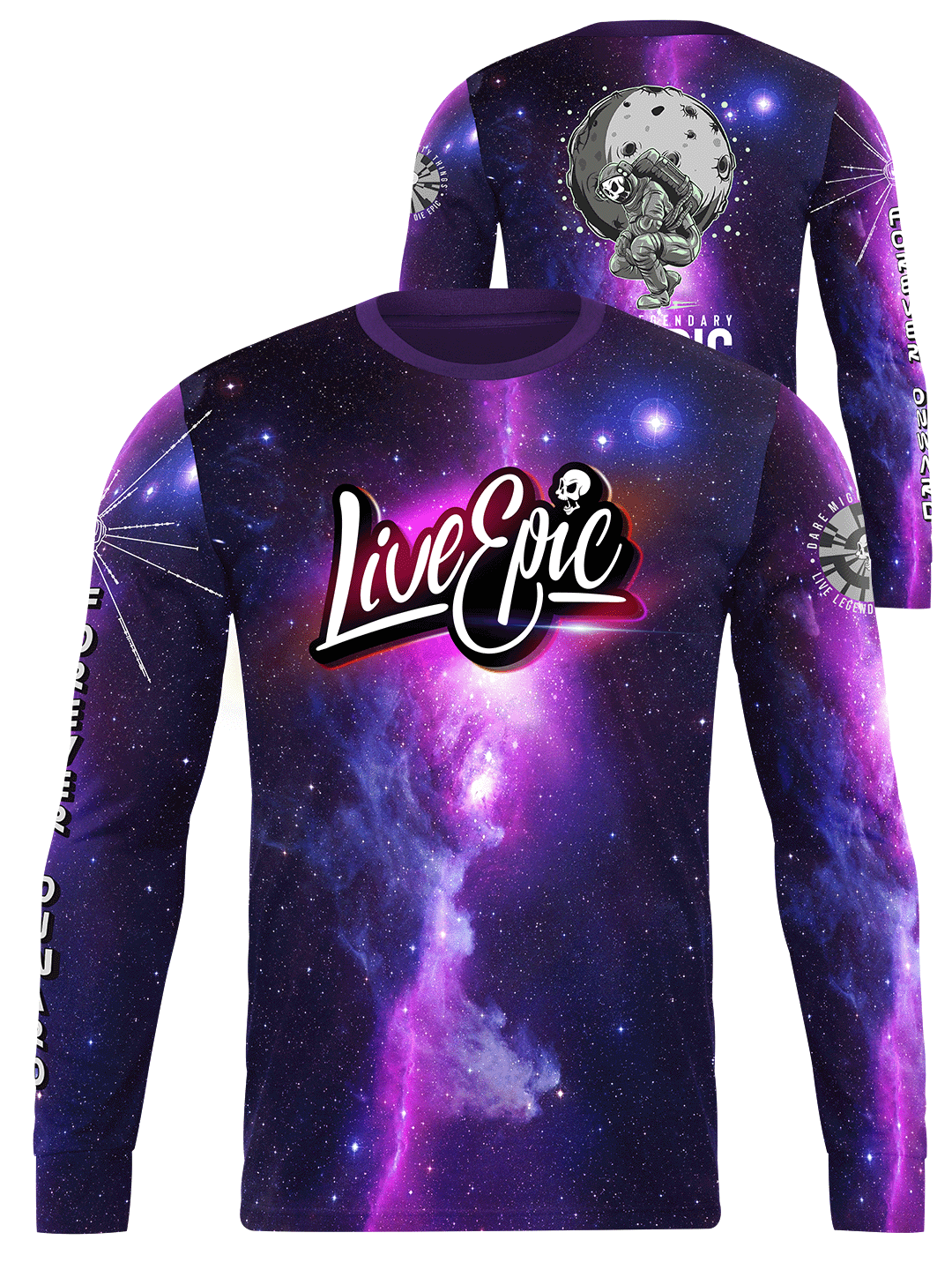 Live Epic Space Celebration Long Sleeve Jersey