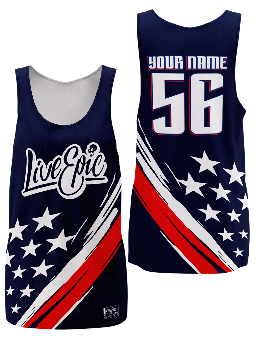 Live Epic Team Legendary Custom Tank Top