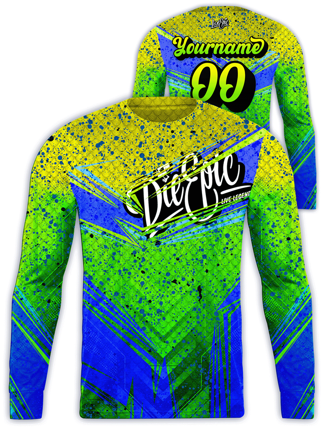 Custom long sleeve hot sale jerseys