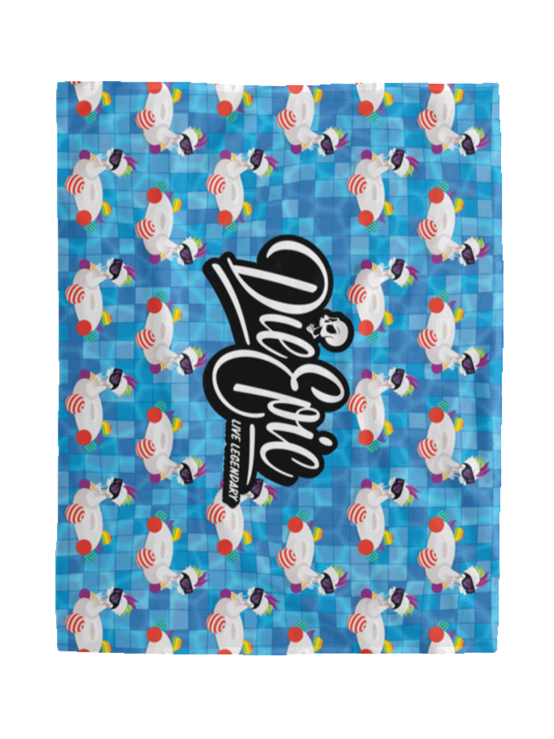 [USA ONLY] MBM Pool Party Cozy Plush Fleece Blanket 60x80