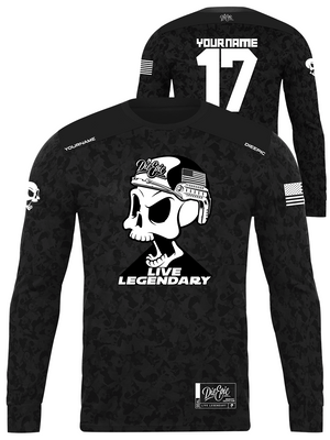 Military Skull Custom Jersey