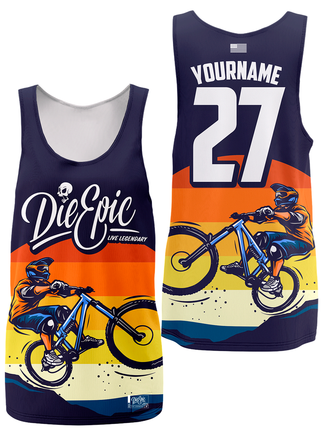 Die Epic Trail Hunter Custom Tank Top