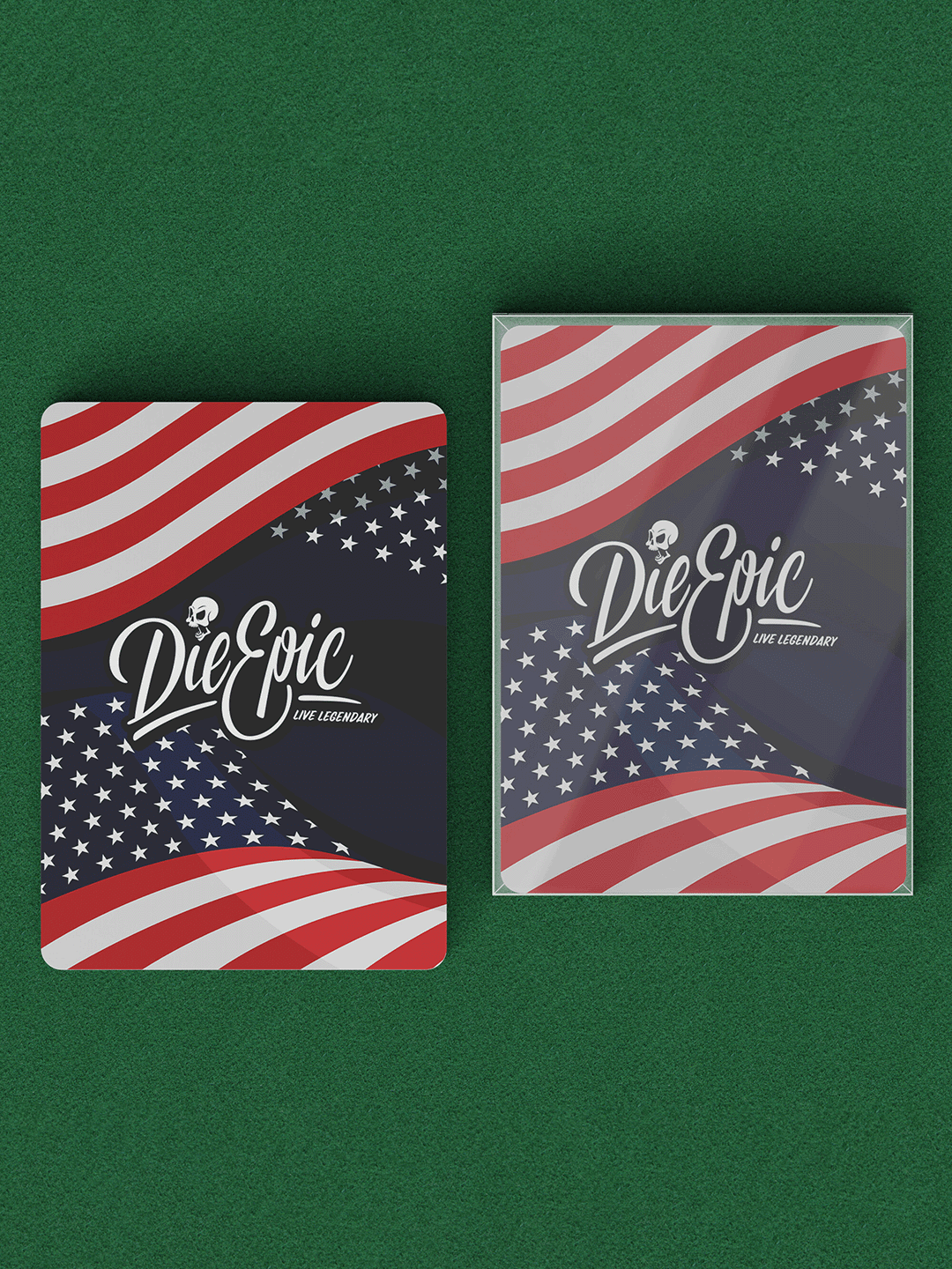 Die Epic Patriotic Playing Cards