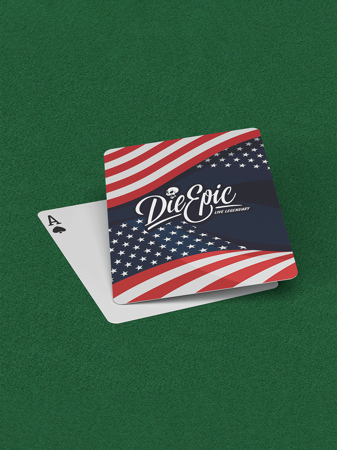 Die Epic Patriotic Playing Cards