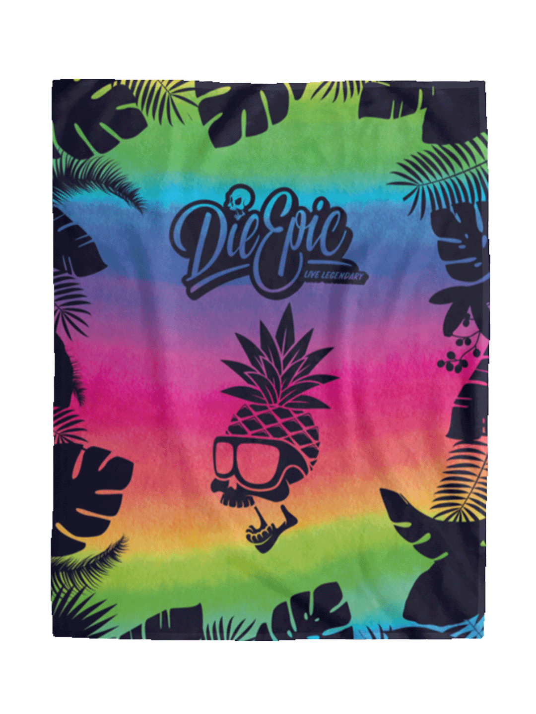 [USA ONLY] Pineapple MBM Cozy Plush Fleece Blanket 60x80