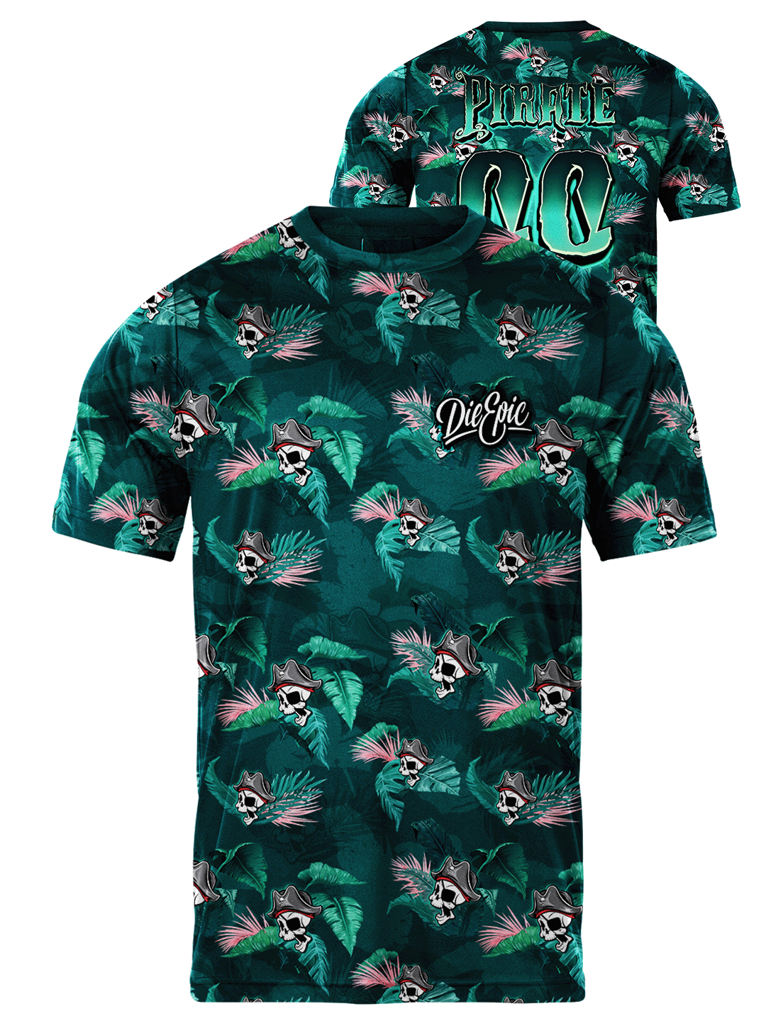 Die Epic Pirate Custom Short Sleeve Jersey