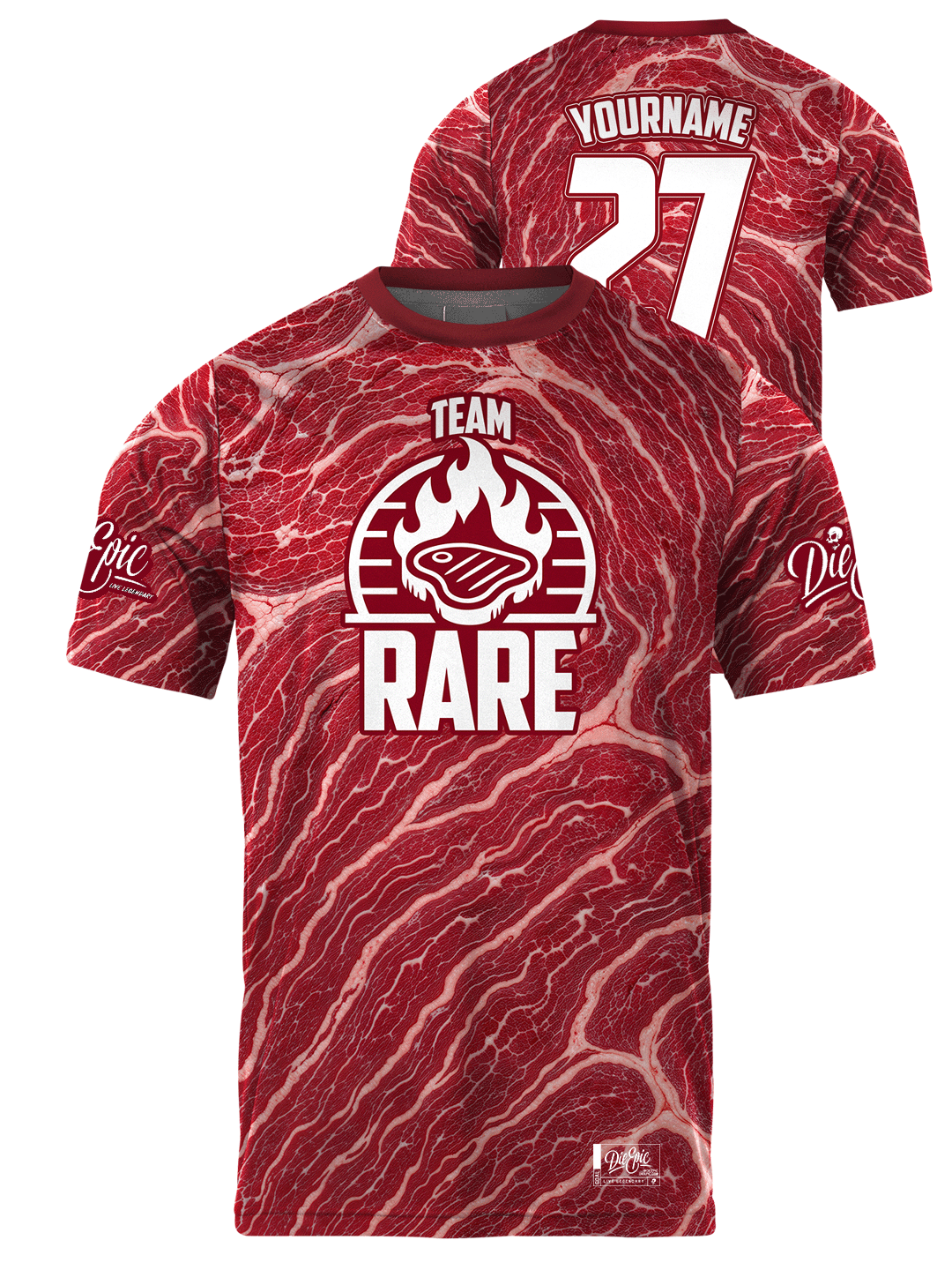Die Epic Team Rare Custom Short Sleeve Jersey