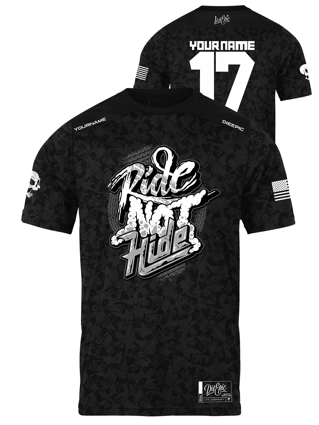 Ride not Hide Rider Custom Jersey