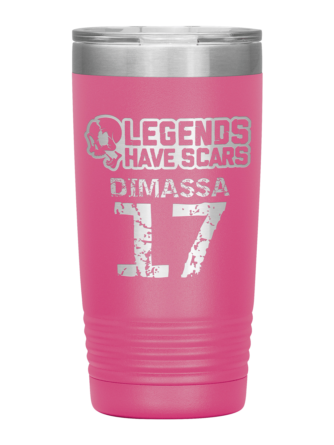[multicolor] Personalized Legends Have Scars 20oz Insulated Tumbler