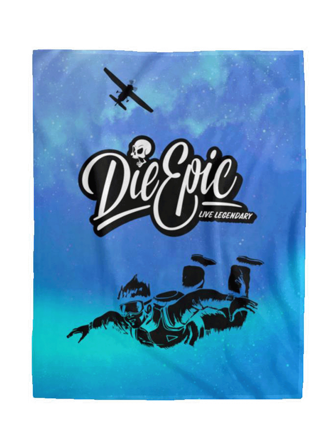 [USA ONLY] Skydiving Cozy Plush Fleece Blanket 60x80