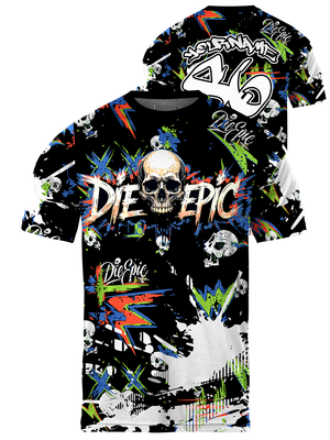 Die Epic Splash Custom Short Sleeve Jersey