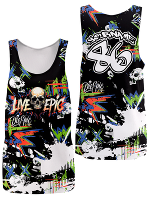 Live Epic Splash Custom Tank Top