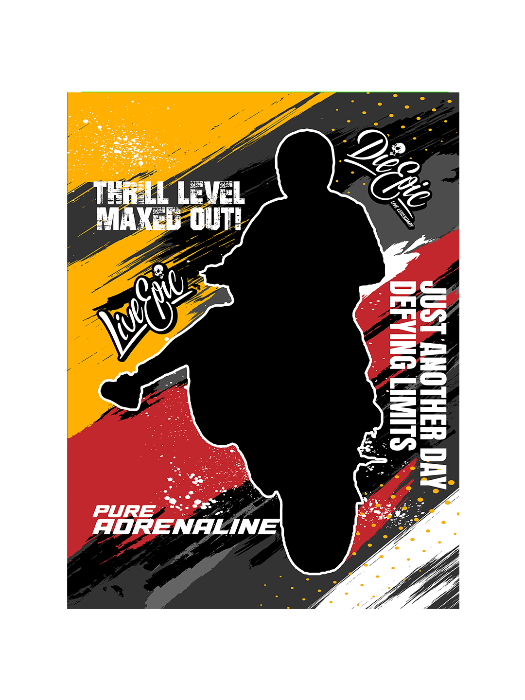 [USA ONLY] ADD PICTURE Stunts Yellow Texture Plush Fleece Blanket 60x80