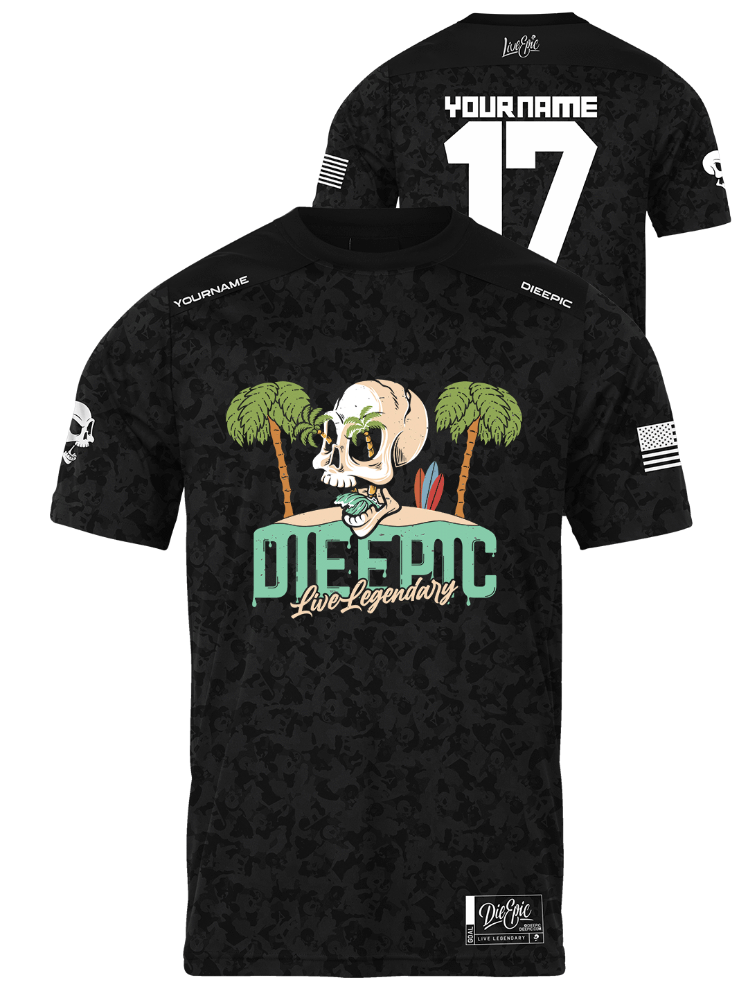 Legendary Waves Custom Jersey