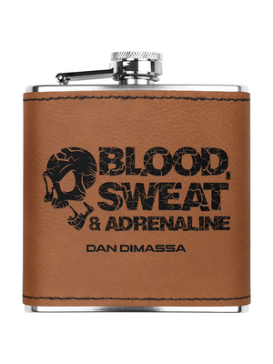 [USA only] Personalized 6oz Booze Flask