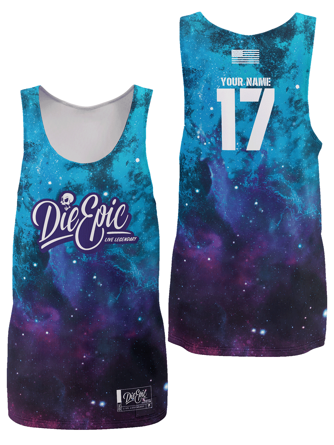 Die Epic Milky Way Custom Tank Top