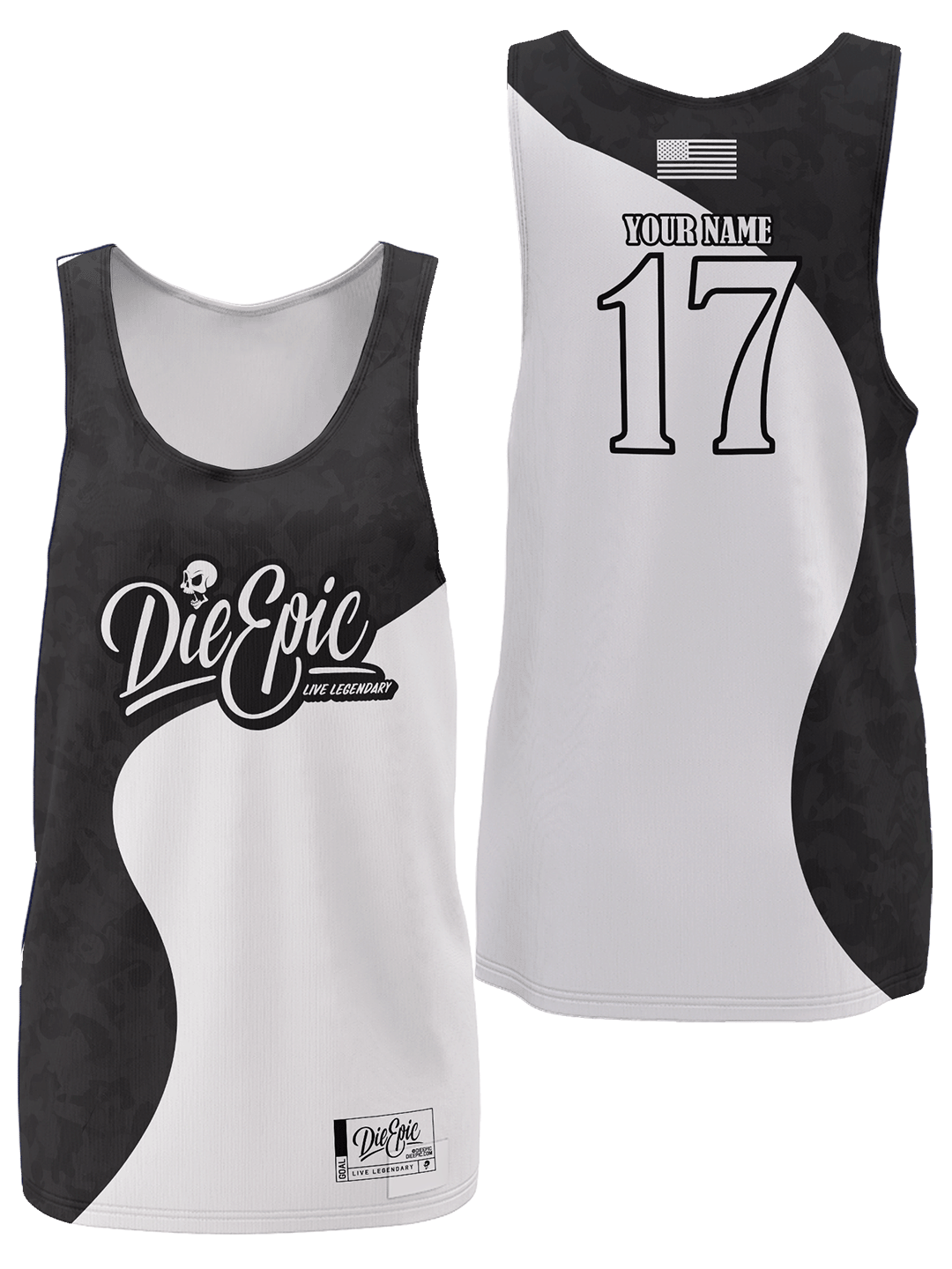 Die Epic Yin Yang Custom Tank Top