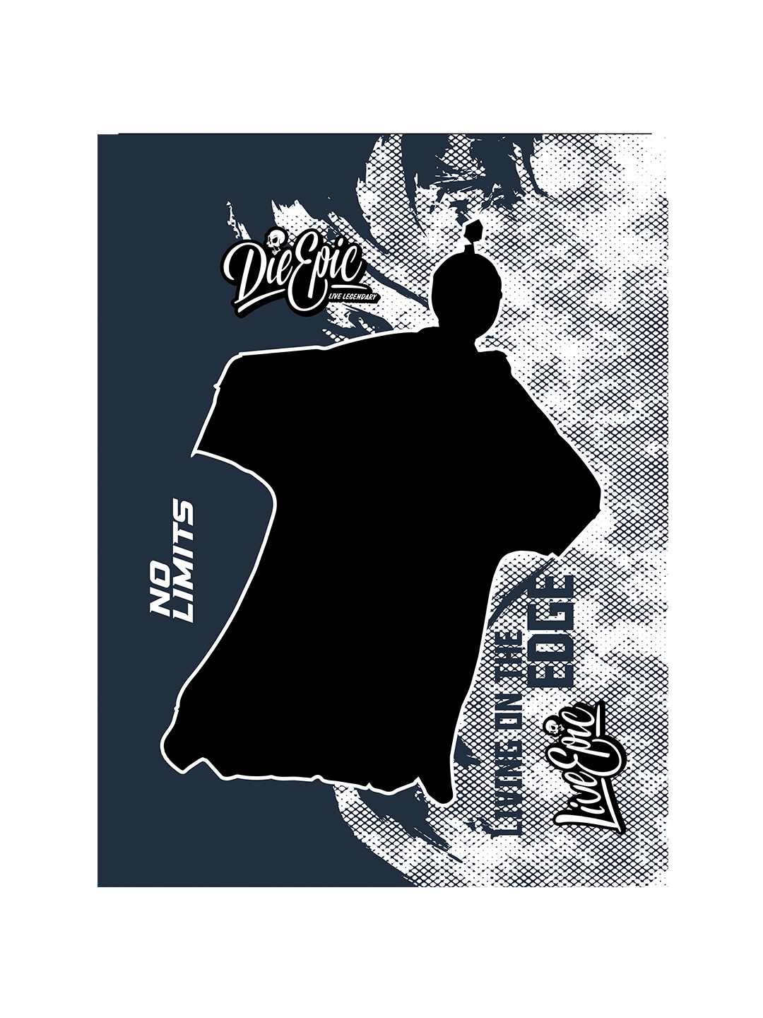 [USA ONLY] ADD PICTURE Wingsuit Blue Texture Plush Fleece Blanket 60x80