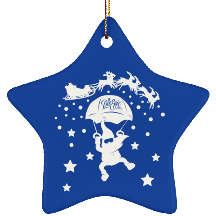 Epic Ceramic Star Ornament