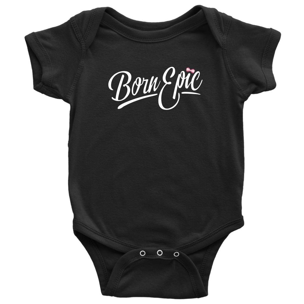 Pink Ribbon Baby Onesie Newborn