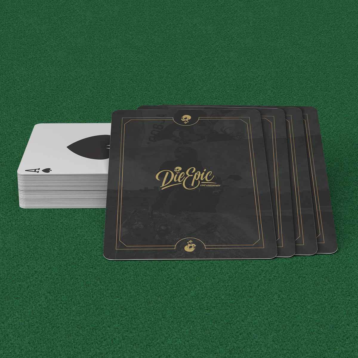 Die Epic Adrenaline Playing Cards
